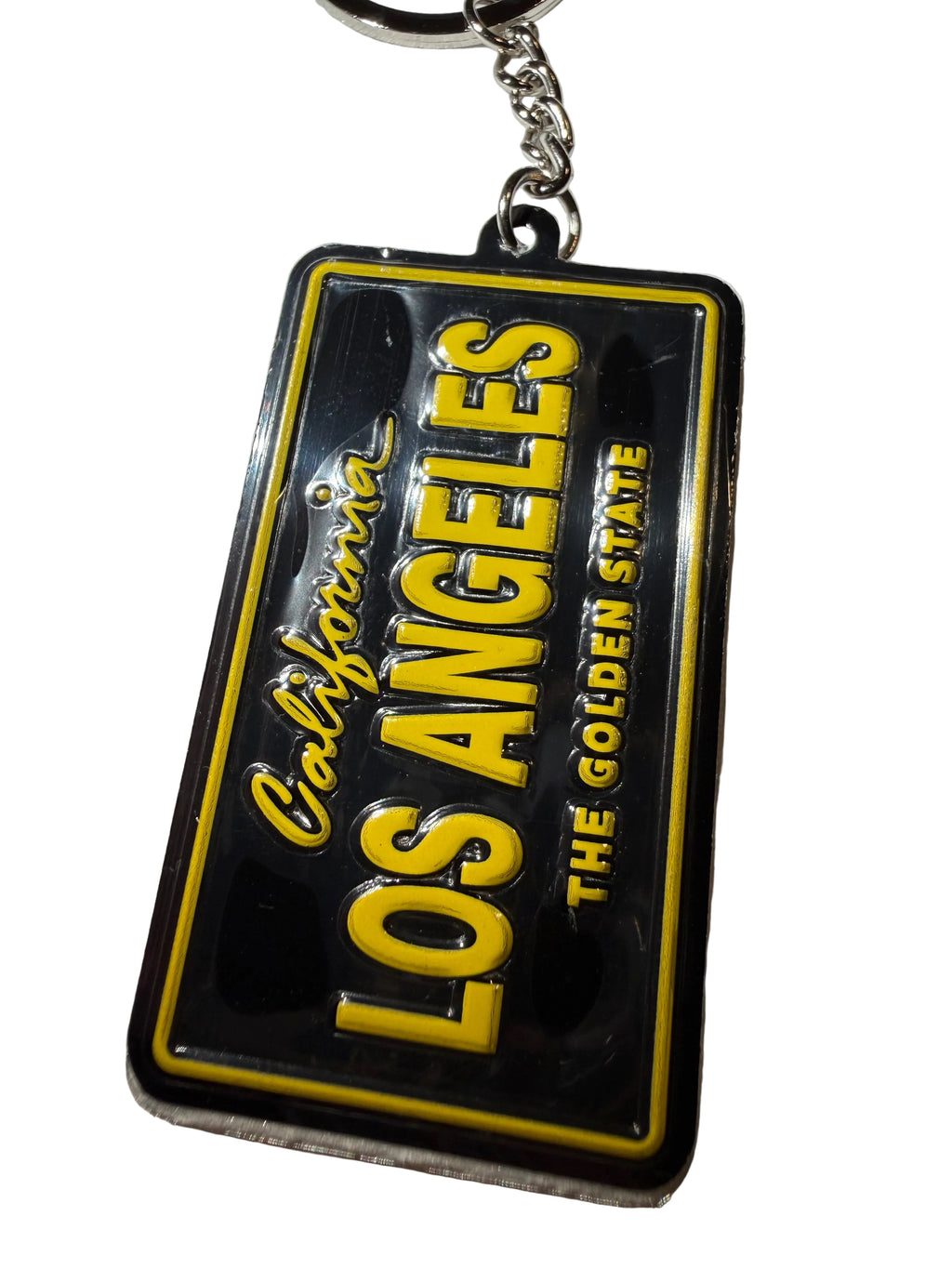 License Plate Los Angeles Keychain