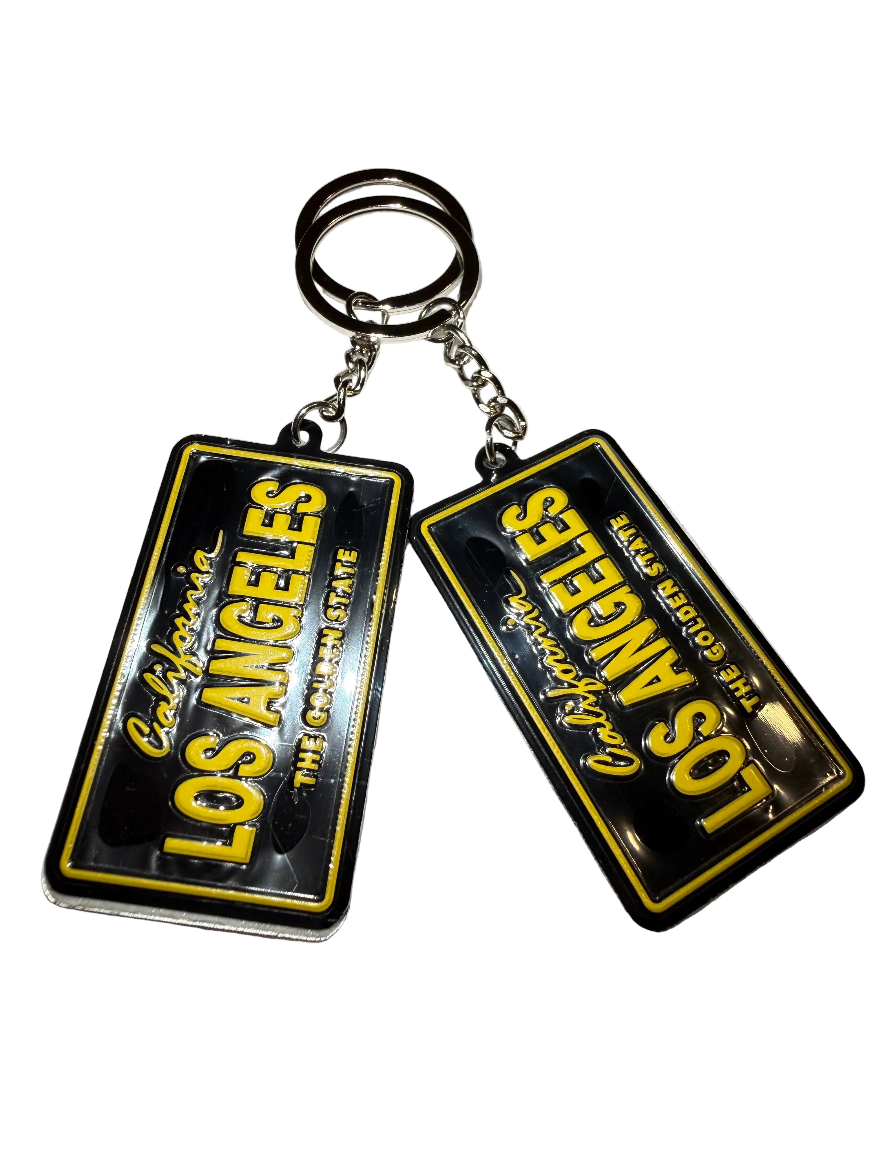 License Plate Los Angeles Keychain