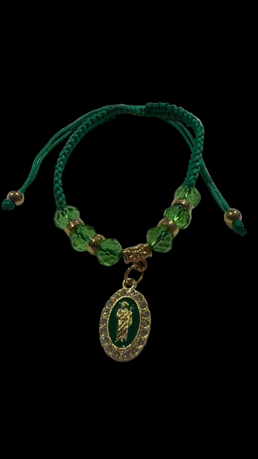 San Judas Braided Bracelet