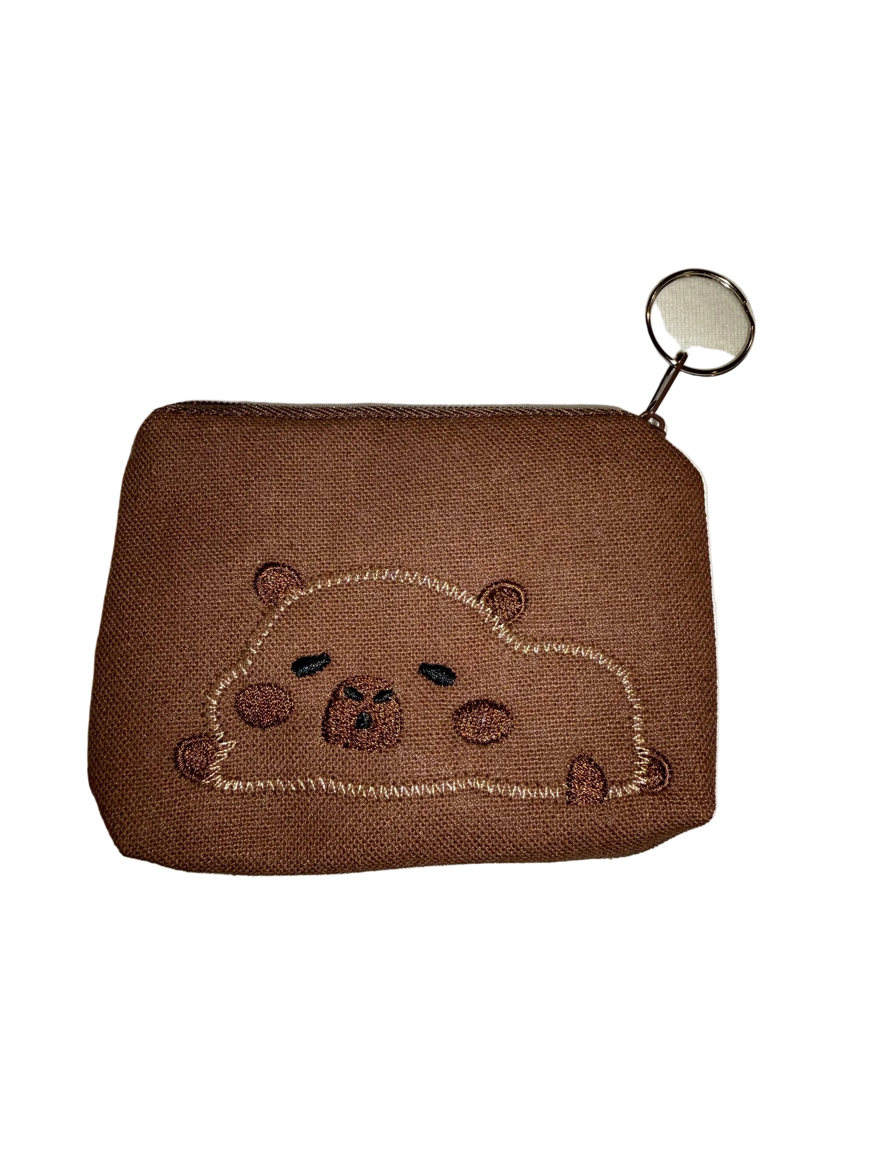 Cute Capybara Coin Bag