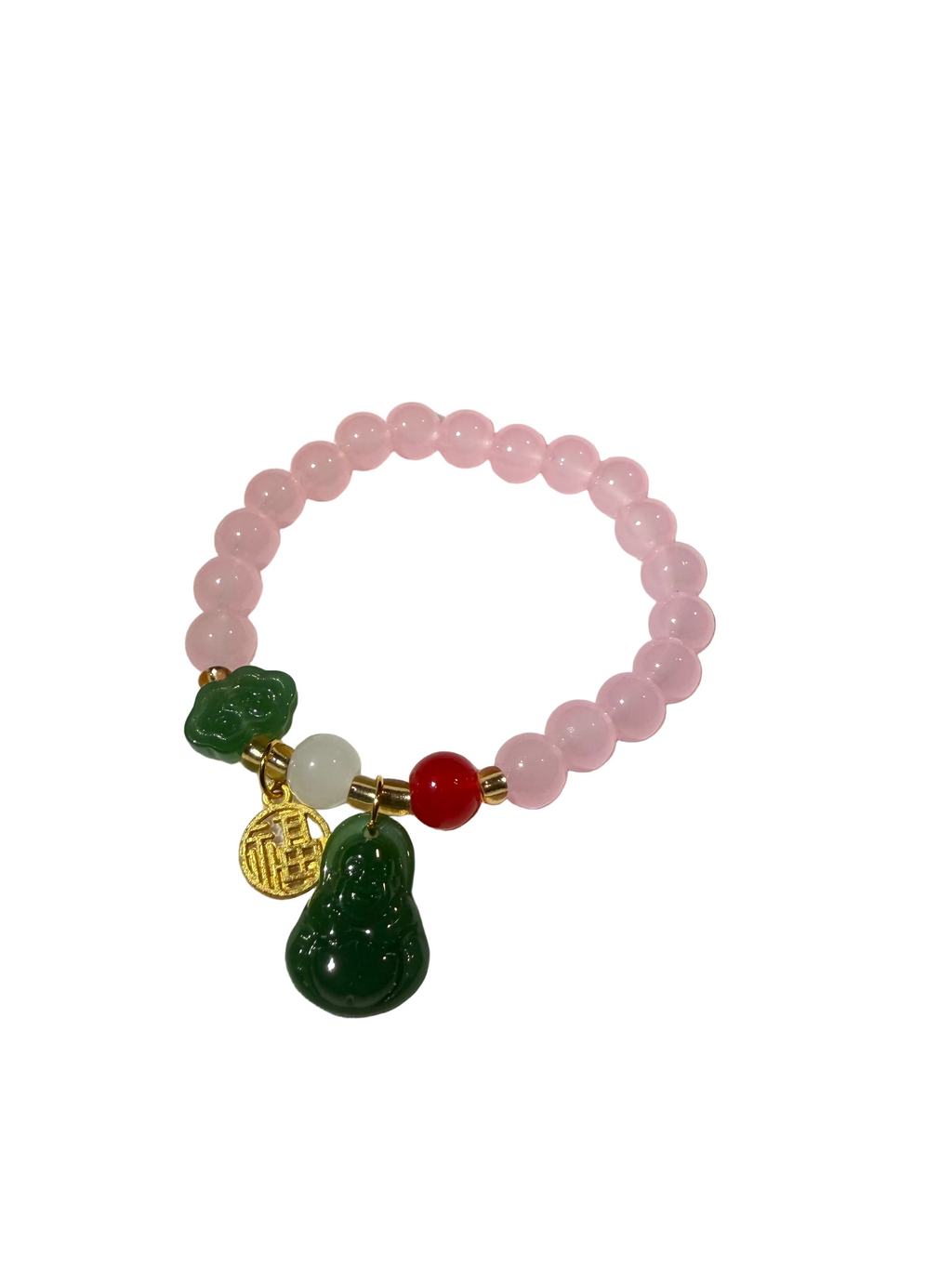 Buddha Bracelet With Lucky Cloud Maitreya