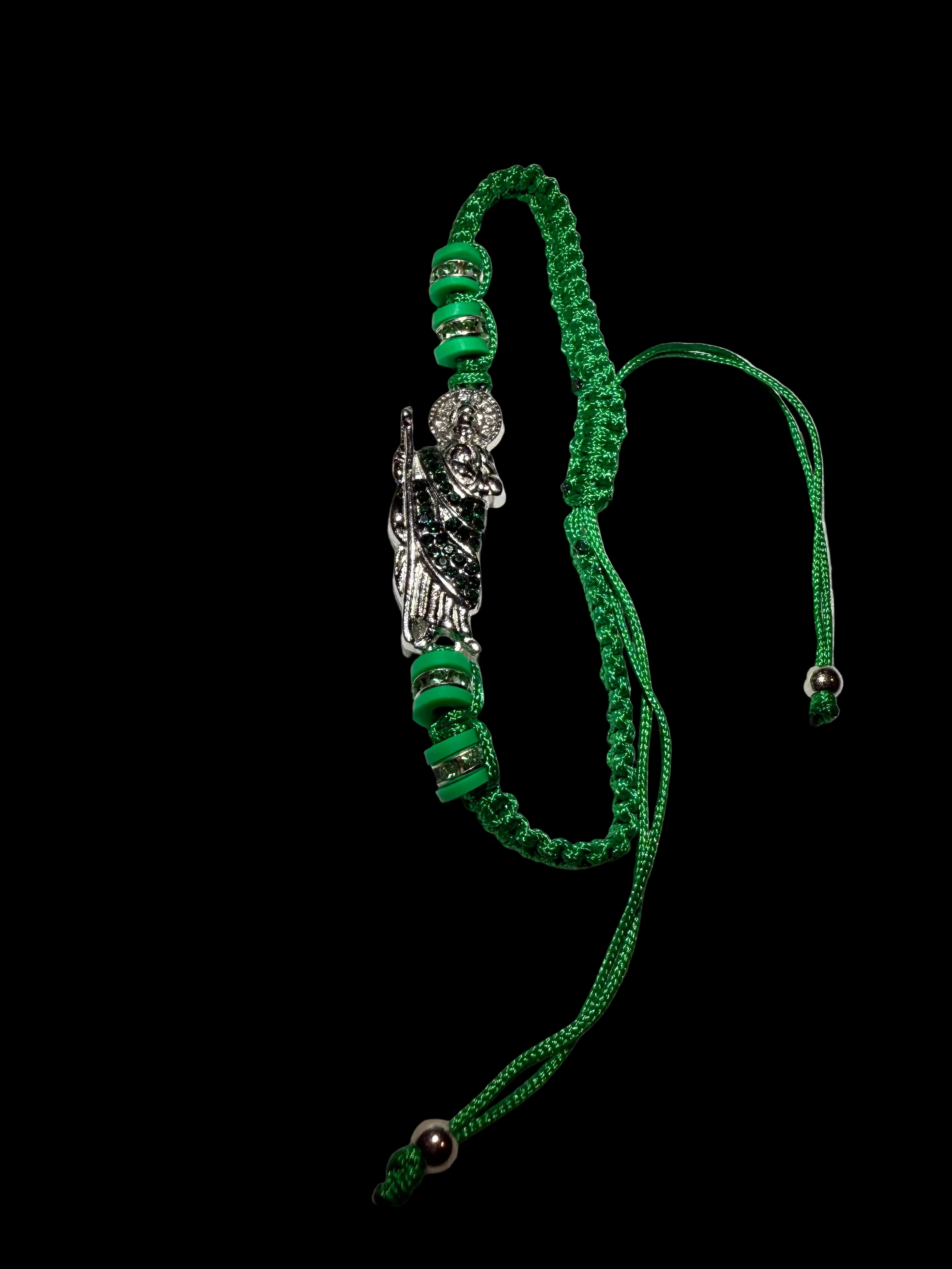 SAN JUDAS Adjustable String Bracelet Gold Or Silver