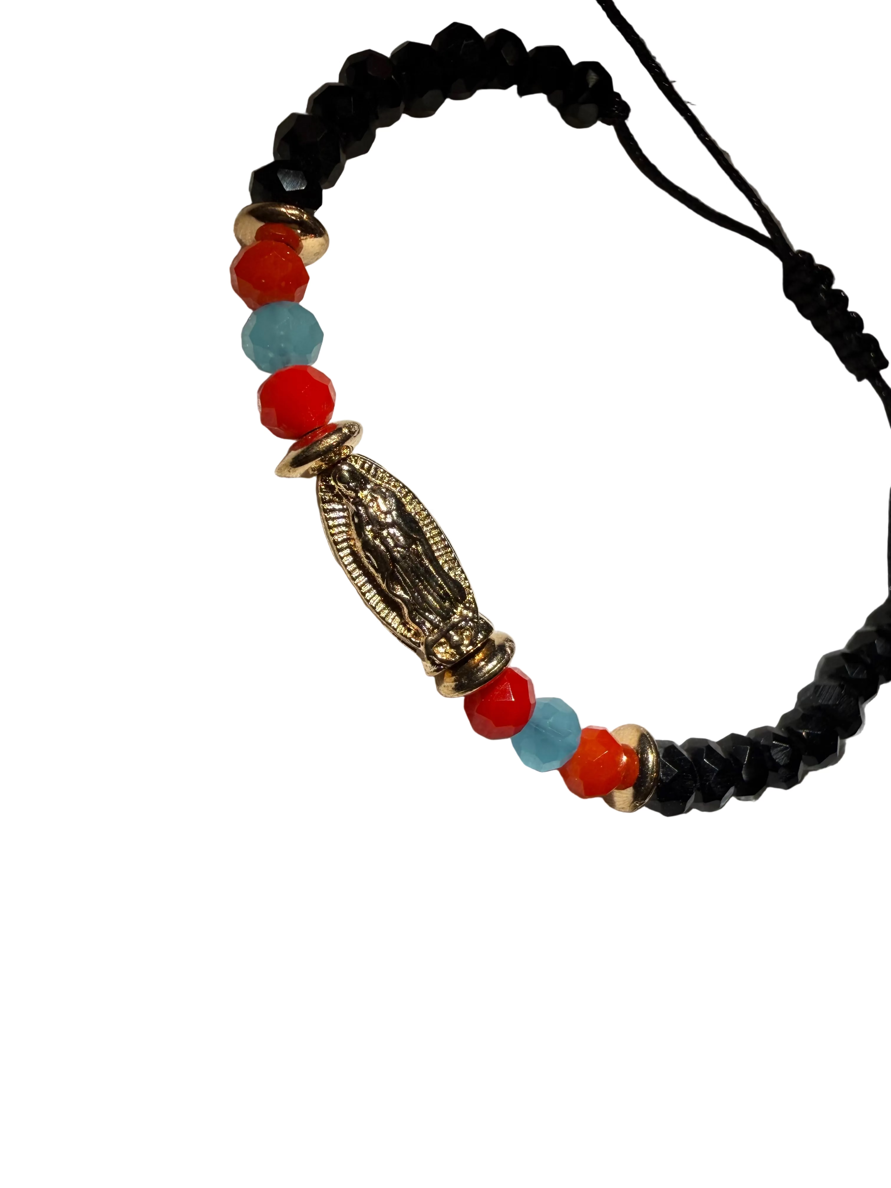 Virgen Mary Bracelet Colorful